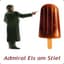 Admiral Eis am Stiel