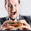 ⓇA Guy Eating A Sandwich