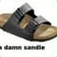 a damn sandle