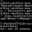 MemoryError