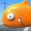 orange fish guy