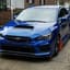 A Blue WRX STi