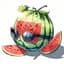 A watermelon
